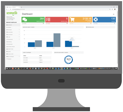 SMSBOX online dashboard